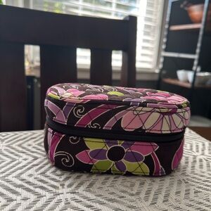 Purple Punch Vera Bradley traveling jewelry box